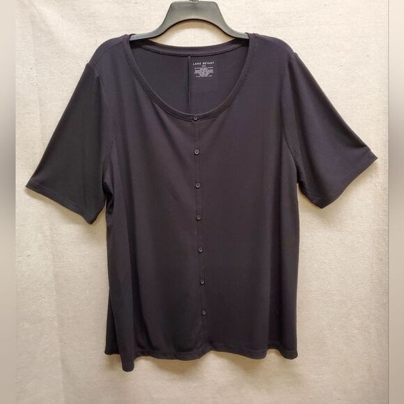 Lane Bryant Knit Ribbed Pullover Top Size 18/20 - Picture 1 of 6